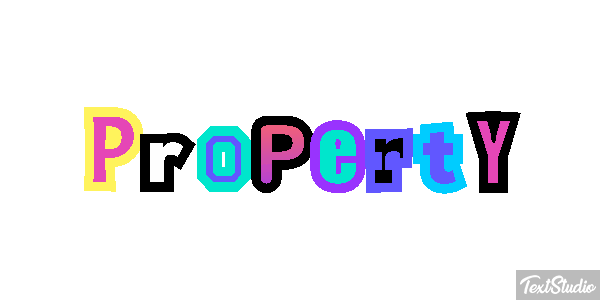 Property Text effect