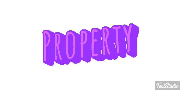Property Text effect
