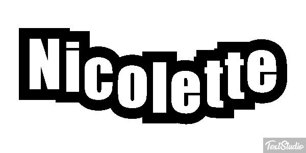 Nicolette Efekt tekstowy