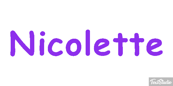 Nicolette Efekt tekstowy