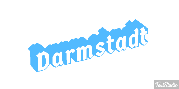 Darmstadt Efekt tekstowy
