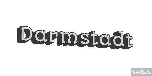Darmstadt Efekt tekstowy