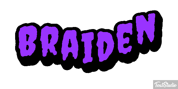 Braiden Text effect