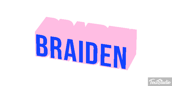 Braiden Text effect