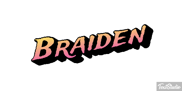 Braiden Text effect