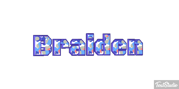 Braiden Text effect