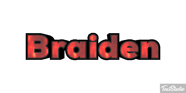Braiden Text effect