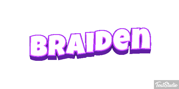 Braiden Text effect