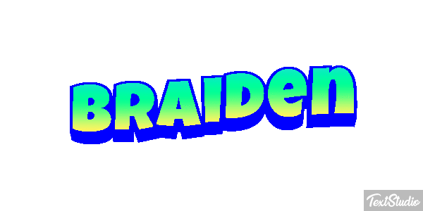 Braiden Text effect