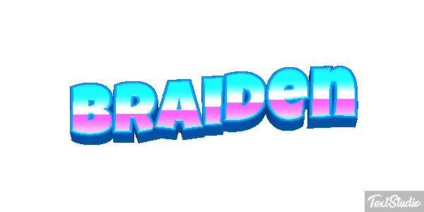 Braiden Text effect