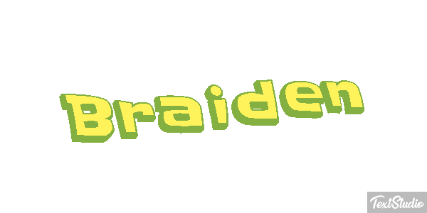Braiden Text effect