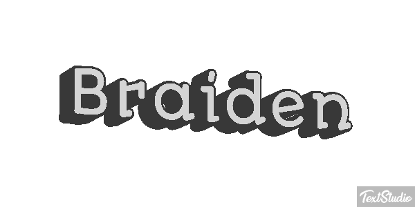 Braiden Text effect