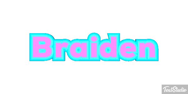 Braiden Text effect
