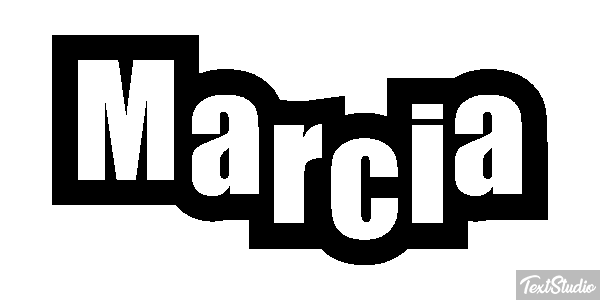 Márcia Text effect