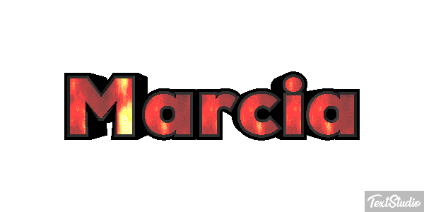 Márcia Text effect