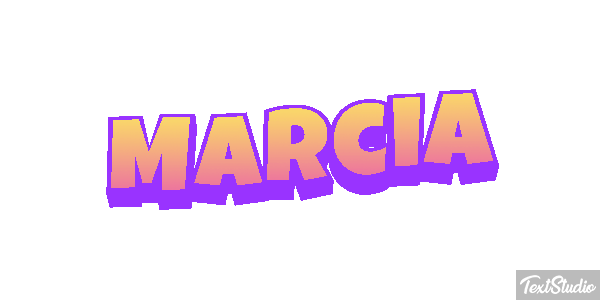Márcia Text effect