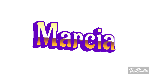 Márcia Text effect