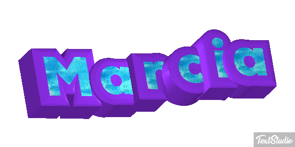 Márcia Text effect
