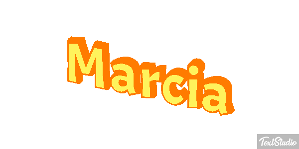 Márcia Text effect