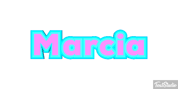 Márcia Text effect