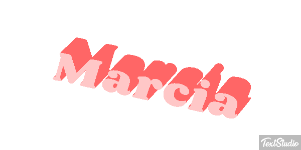 Márcia Text effect