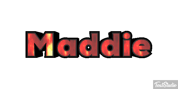 Maddie Tekst effect