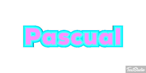 Pascual Efecto de texto