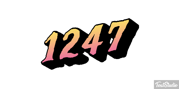 1247 テキスト効果