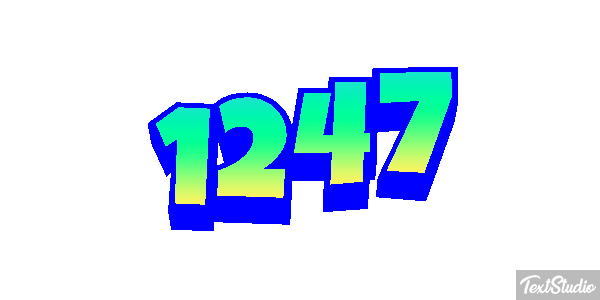 1247 テキスト効果