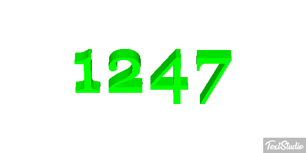 1247 テキスト効果