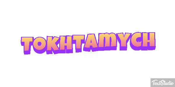 Tokhtamych テキスト効果