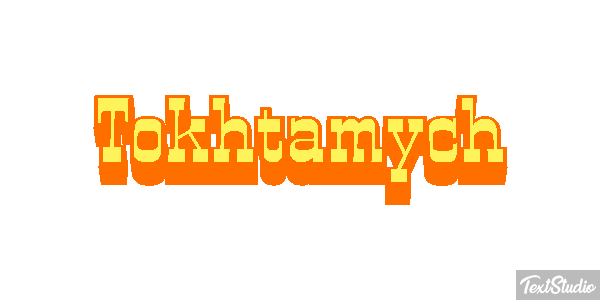 Tokhtamych テキスト効果
