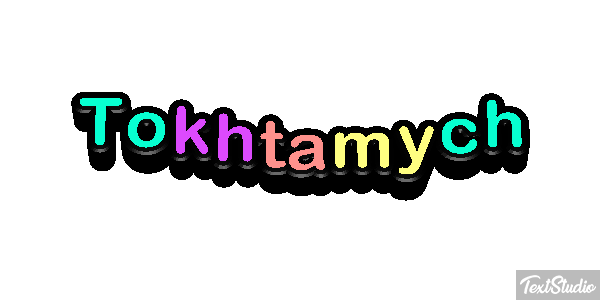 Tokhtamych テキスト効果