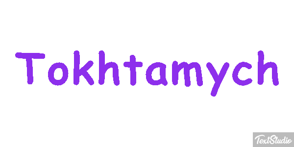Tokhtamych テキスト効果