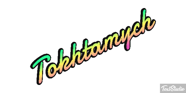 Tokhtamych テキスト効果