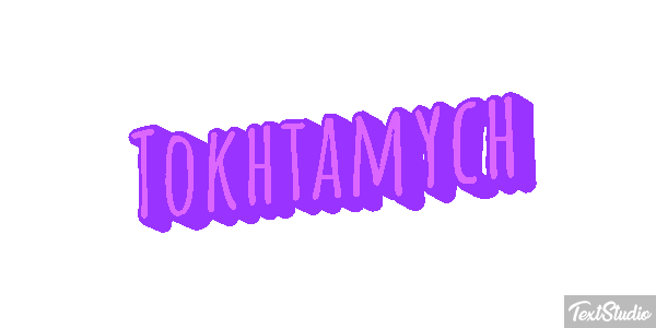 Tokhtamych テキスト効果