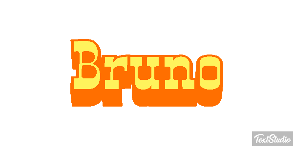Bruno Text effect
