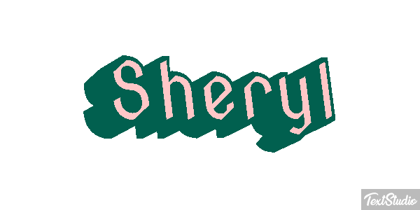 Sheryl Efekt tekstowy