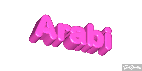 Arabi Tekst effect