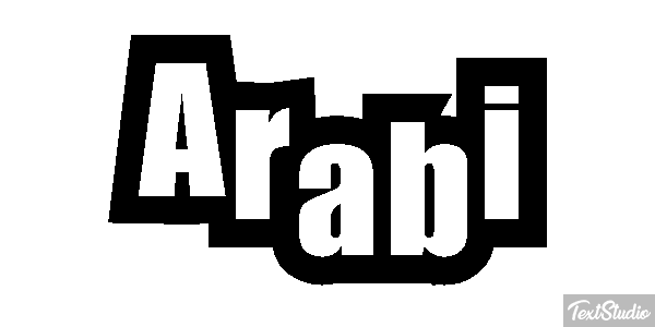 Arabi Tekst effect