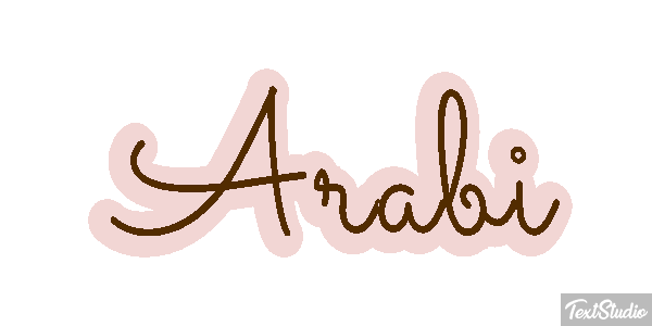 Arabi Tekst effect