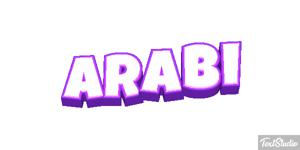 Arabi Tekst effect