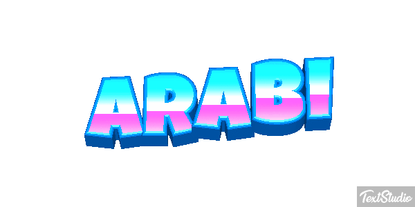 Arabi Tekst effect