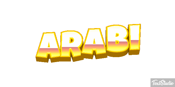 Arabi Tekst effect