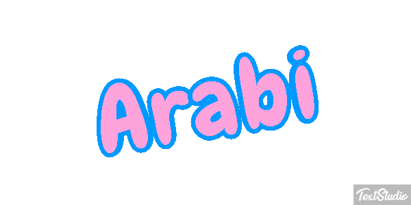 Arabi Tekst effect