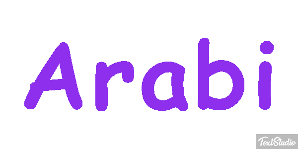 Arabi Tekst effect