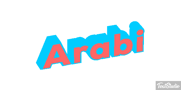 Arabi Tekst effect