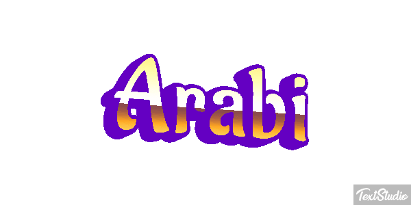 Arabi Tekst effect
