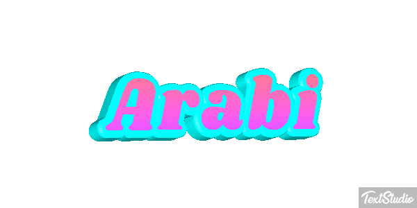 Arabi Tekst effect