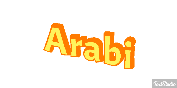 Arabi Tekst effect
